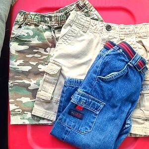 4T Boys 2 pairs of shorts and one pair of jeans